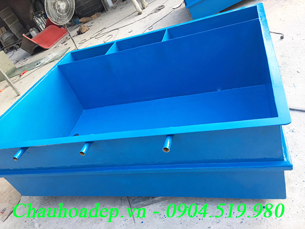 Thùng composite nuôi thủy hải sản được sản xuất tại chauhoadep.vn